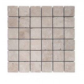 Mosaique Travertin 4.8x4.8cm